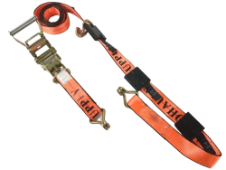 Carry-On Trailer 2 IN. X 8 FT. HEAVY DUTY RATCHET TIE DOWN STRAP 18,000 LB.  BREAK STRENGTH (1 PACK) in the Tie Downs department at