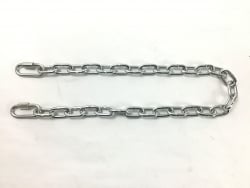 1/4 INCH X 36 TRAILER SAFETY CHAIN 5000lb break strength with quick links