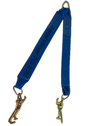 4 x 24 V-Bridle Strap Assembly w/ 15 J-Hook & TJ Combo Blue Diamond –  Baremotion