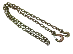 1/2 Clevis Slip Hook with Safety Latch, Binder Chain