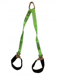 V-Bridle Strap w/ 8 J Hooks Mini J & T Hooks All-Grip® – Baremotion
