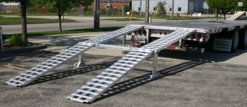 Modular Car Loading Ramp Kit for Flatbed Trailer